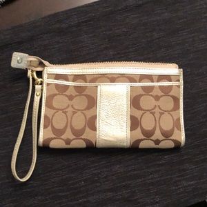 Coach wristlet
